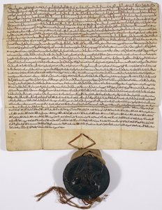 Die Waldcharta von 1225 von English School