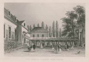 Die Gärten des Highbury Barn Tavern von English School