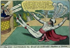 "Der fröhliche Lothario, der große und gefeierte Modeamateur" von English School