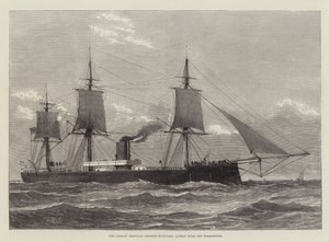 Das deutsche Panzerschiff Grosser Kurfürst, kürzlich vor Folkestone gesunken von English School