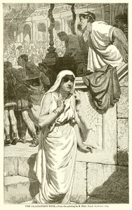 Die Frau des Gladiators von English School