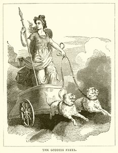 Die Göttin Freya von English School