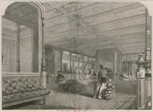 Der Große Salon der Great Eastern von English School