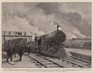 Das große Feuer in Ottawa, Montreal zur Rettung von English School