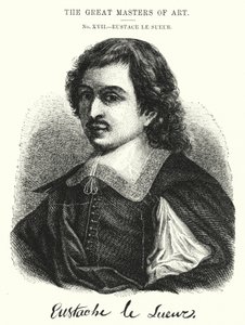 Die großen Meister der Kunst, Eustace Le Sueur (Gravur) von English School