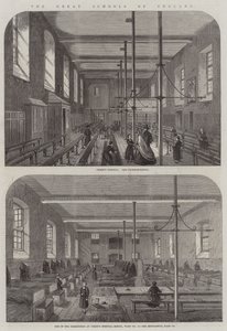 Die großen Schulen Englands (Stich) von English School