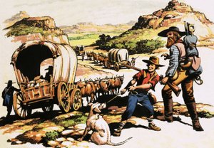 Der Große Treck von 1835-37 von English School