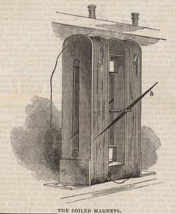 Der Great Western Electric Telegraph: Die gewickelten Magnete von English School