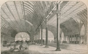 Das neue Terminal der Great Western Railway in Paddington von English School