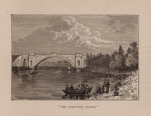 "Die Grosvenor-Brücke" von English School