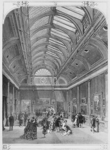 Die Grosvenor Gallery of Fine Art, New Bond Street, 1877
