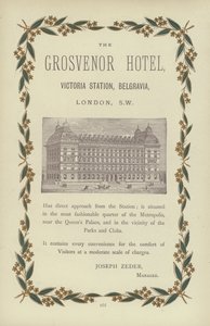 Das Grosvenor Hotel von English School