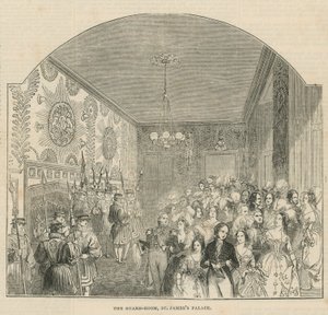 Der Wachraum im St Jamess Palace von English School