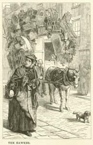 Der Hausierer (Gravur) von English School