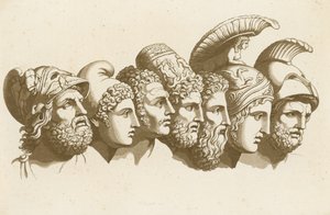 Die Helden des Trojanischen Krieges von English School
