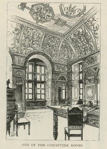 Das Imperial Institute: Einer der Ausschussräume von English School