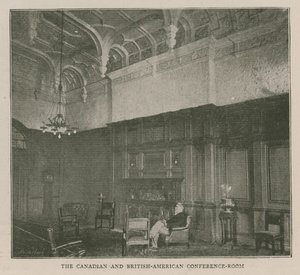 Das Imperial Institute: Der kanadische und britisch-amerikanische Konferenzraum