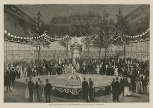 Das Imperial Institute: Die Beleuchtung in den Gärten