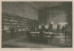 Das Imperial Institute: Der Zeitungsraum von English School