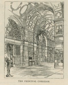 Das Imperial Institute: Der Hauptkorridor von English School
