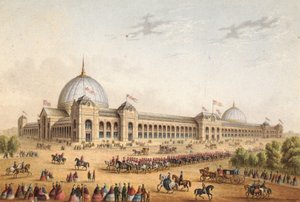 Das Internationale Ausstellungsgebäude von 1862 von English School