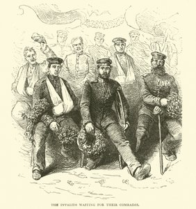 Die Invaliden warten auf ihre Kameraden, 1871-2 von English School