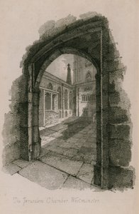 Das Jerusalem Zimmer, Westminster Abbey, London von English School