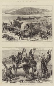 Der Kaffernkrieg (Gravur) von English School
