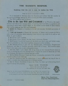 Die Verzweiflung des Kaisers von English School