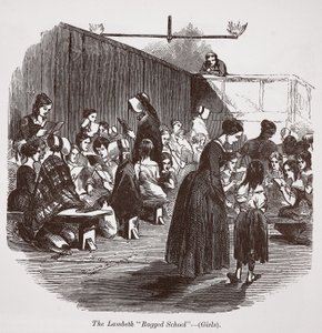 Die Lambeth-Ragged-School (Mädchen)
