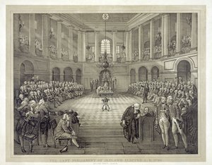 Das letzte Parlament Irlands, gewählt 1790, veröffentlicht 1874