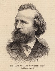 Der verstorbene William Hepworth Dixon von English School