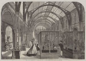 Die Leihsammlung von Kunstwerken im South Kensington Museum (Stich) von English School