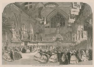 Der Ball der London Rifle Brigade in der Guildhall von English School