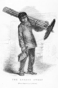 Der Londoner Schornsteinfeger, nach dem Daguerreotyp von Richard Beard, Illustration aus 