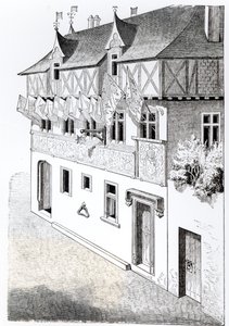 Die Herren und Barone machen Fenster aus ihren Wappen von English School