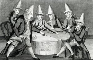 Der Macaroni-Kessel, veröffentlicht von M. Darly, 1772 von English School