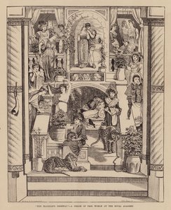 Die Tür des Magiers - ein Traum von einer schönen Frau in der Royal Academy von English School