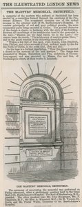 Das Märtyrerdenkmal, Smithfield von English School