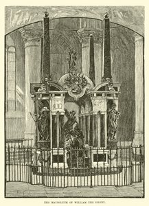 Das Mausoleum von Wilhelm dem Schweiger von English School