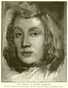 Die Mutter von Oliver Cromwell von English School