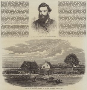 Die Ermordung eines Missionars durch die Maoris in Neuseeland