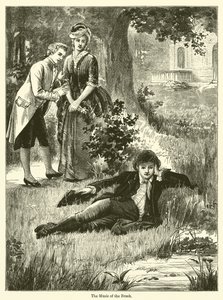 Die Musik des Baches (Gravur) von English School