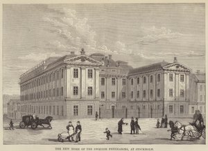 Das neue Heim der schwedischen Freimaurer in Stockholm (Stich) von English School
