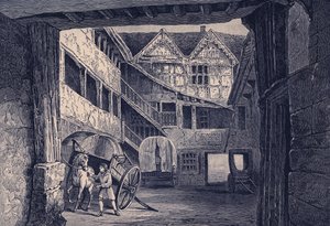 The New Inn, Gloucester, Illustration für 