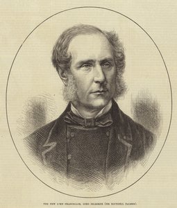 Der neue Lordkanzler, Lord Selborne (Sir Roundell Palmer) (Gravur) von English School