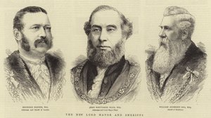 Der neue Lord Mayor und die Sheriffs von English School