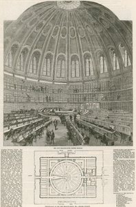 Der neue Lesesaal, British Museum