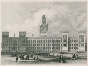 Das neue Archivgebäude, Rolls Buildings von English School