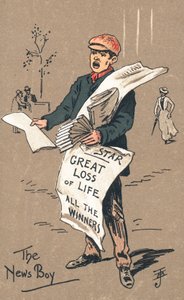 Der Zeitungsjunge von English School